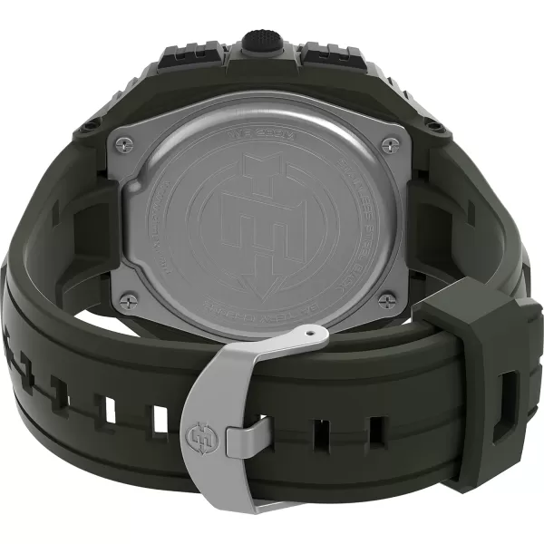 Timex Mens Expedition Shock XL Vibrating Alarm 50mm WatchGreenNegative