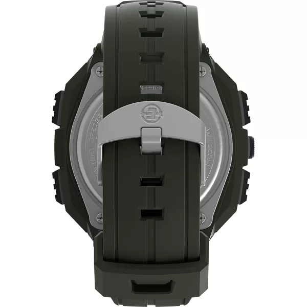 Timex Mens Expedition Shock XL Vibrating Alarm 50mm WatchGreenNegative