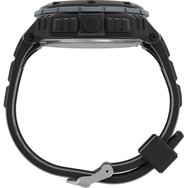 Timex Mens Expedition Vibe Shock 50mm WatchBlackGray
