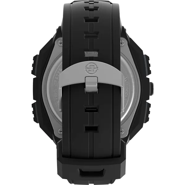 Timex Mens Expedition Vibe Shock 50mm WatchBlackGray