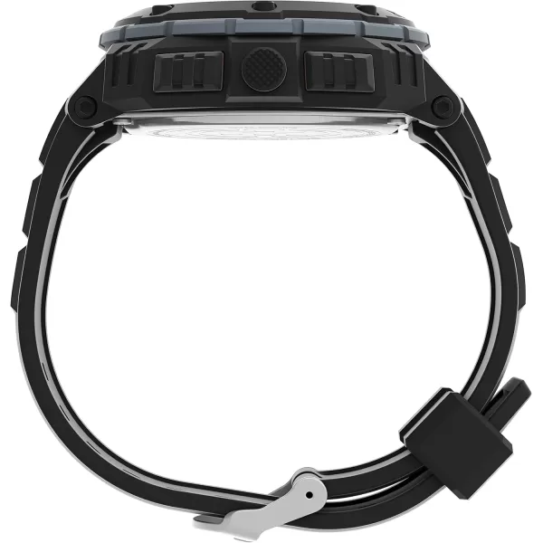 Timex Mens Expedition Vibe Shock 50mm WatchBlackOrange