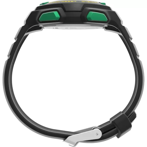 Timex Mens Ironman Classic 30 42mm WatchBlackDigitalBlackGreen