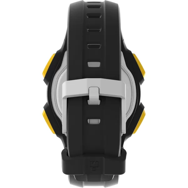 Timex Mens Ironman Classic 30 42mm WatchBlackDigitalBlackYellow