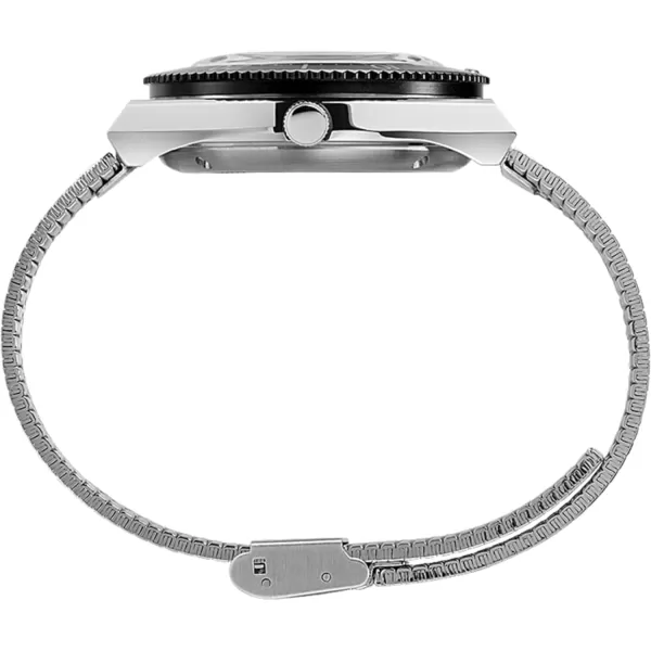Timex Mens M79 Automatic 40mm WatchStainless SteelBlackStainless Steel