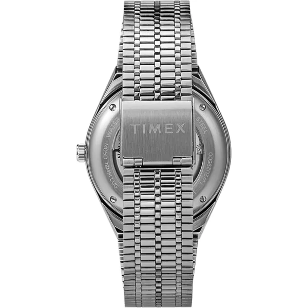 Timex Mens M79 Automatic 40mm WatchStainless SteelBlackStainless Steel