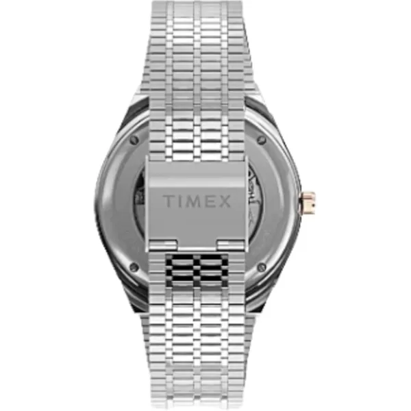 Timex Mens M79 Automatic 40mm WatchStainless SteelBrownStainless Steel