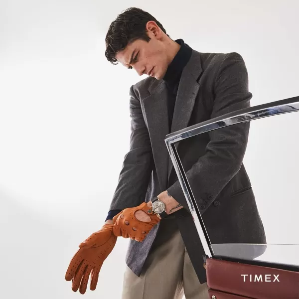 Timex Mens Marlin 40mm WatchBrownOtherTwoTone