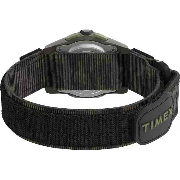 Timex TIME Machines 35mm Camo Fast Wrap Kids Digital WatchBlackGreen Camo