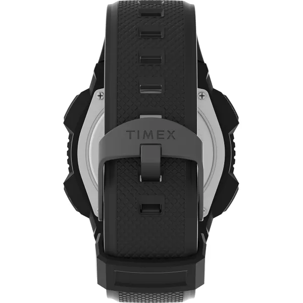 Timex UFC Mens Core Shock 45mm WatchBlackDigitalBlack