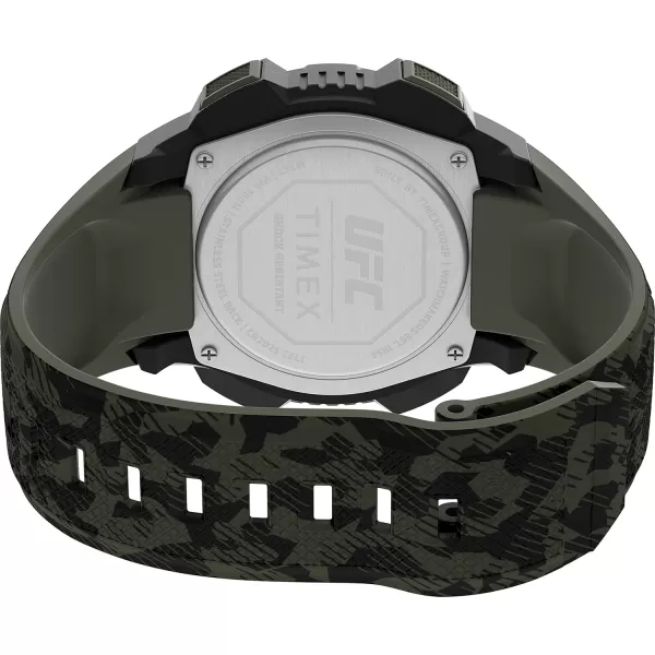 Timex UFC Mens Core Shock 45mm WatchCamoDigitalBlack