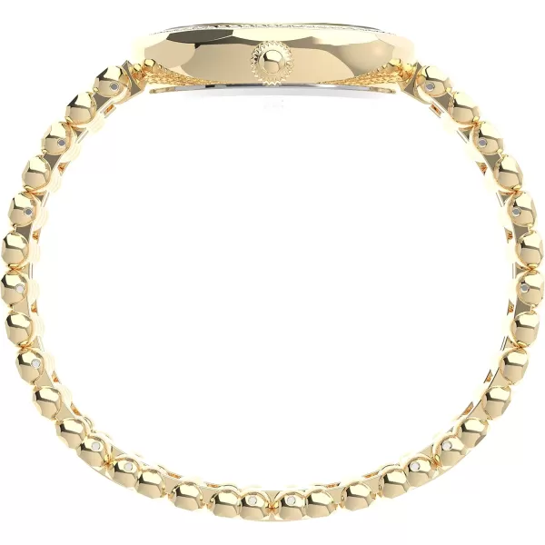 Timex Womens Asheville 34mm WatchGoldChampagne