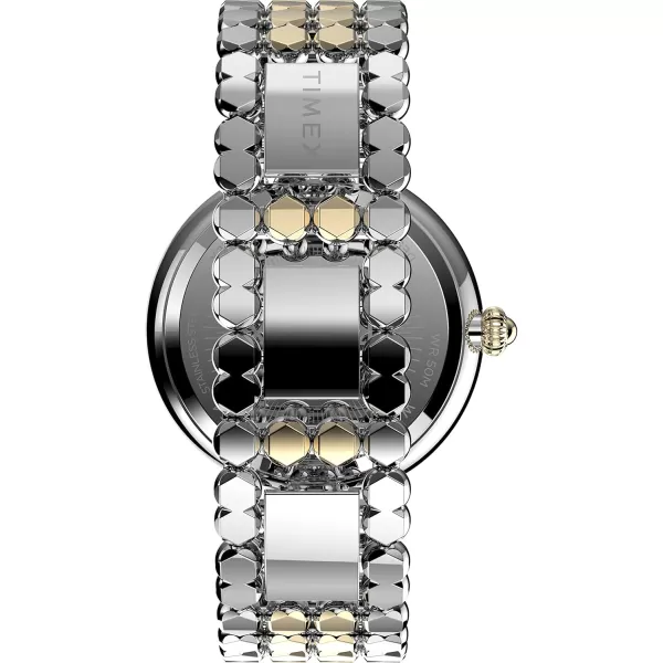 Timex Womens Asheville 34mm WatchTwoTone
