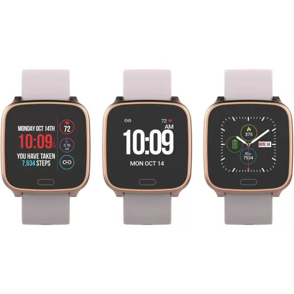 iConnect By Timex Active Smartwatch with Heart Rate Notifications and Activity TrackingBlushRose Gold