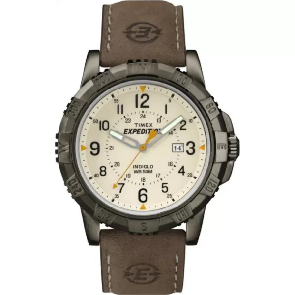 Timex Expedition Rugged Metal WatchBrownGray