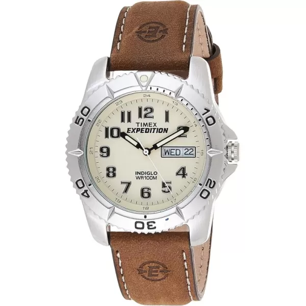 Timex Expedition Rugged Metal WatchDark BrownNatural