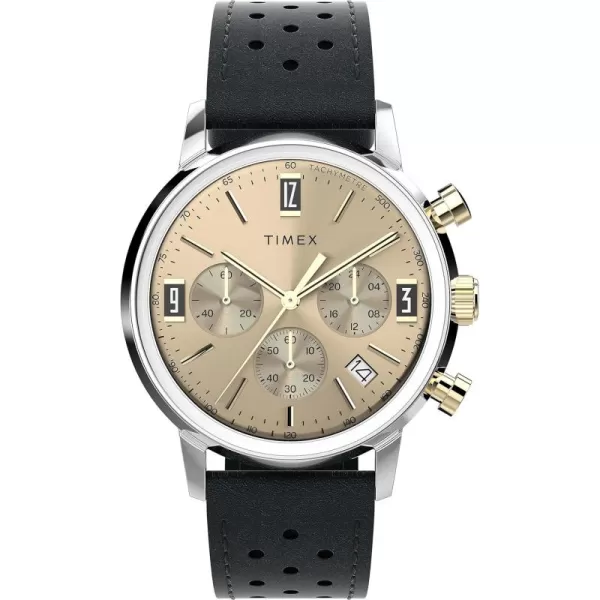 Timex Mens Marlin 40mm WatchBrownOtherTwoTone