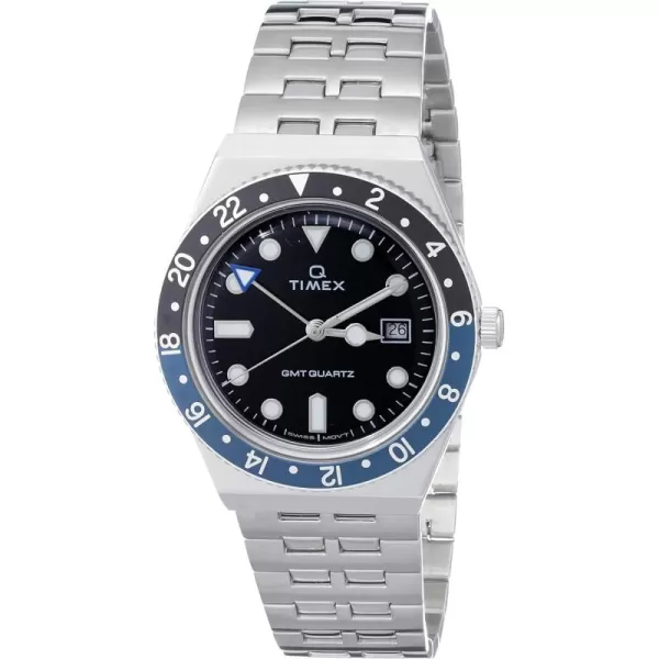 Timex Mens Q GMT 38mm WatchDial