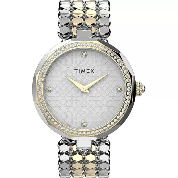 Timex Womens Asheville 34mm WatchTwoTone
