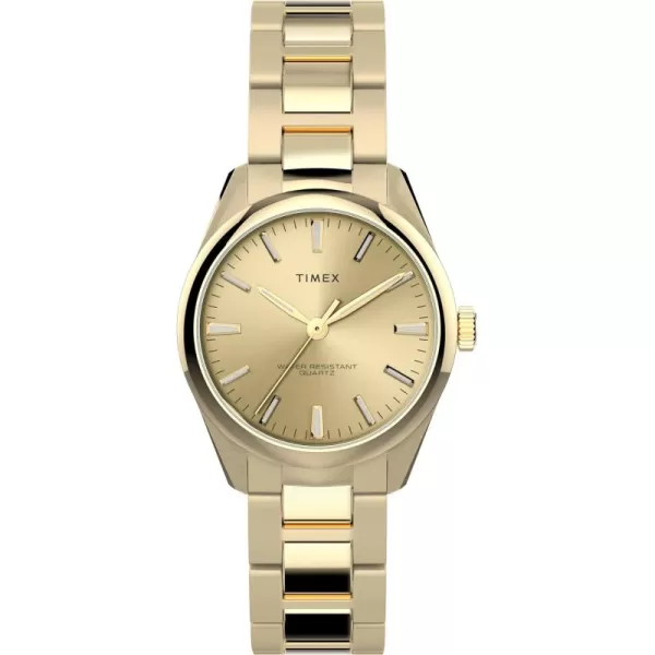 Timex Womens Highview 32mm WatchGoldToneGoldToneGoldTone