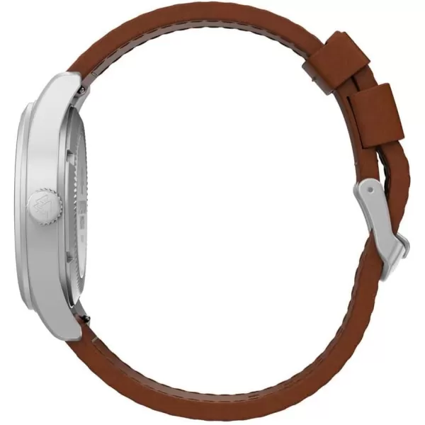 Timex Mens Expedition North Field Post Solar 36mm WatchBrownBlack