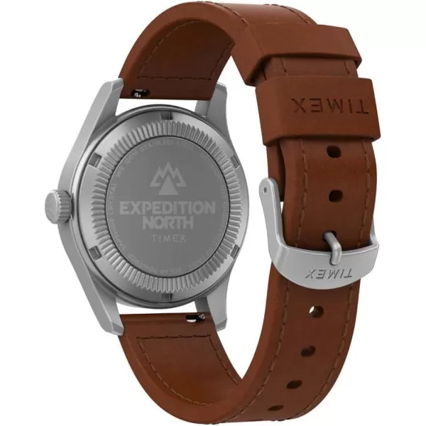 Timex Mens Expedition North Field Post Solar 36mm WatchBrownBlack