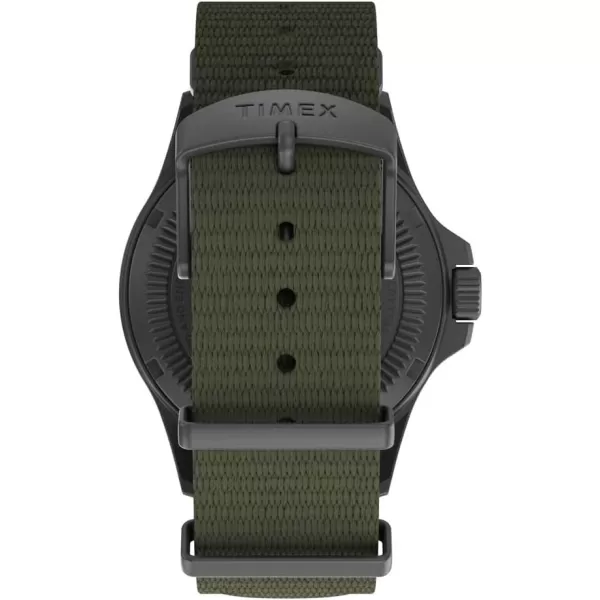Timex Mens Expedition North Field Post Solar 41mm WatchOliveGunmetal