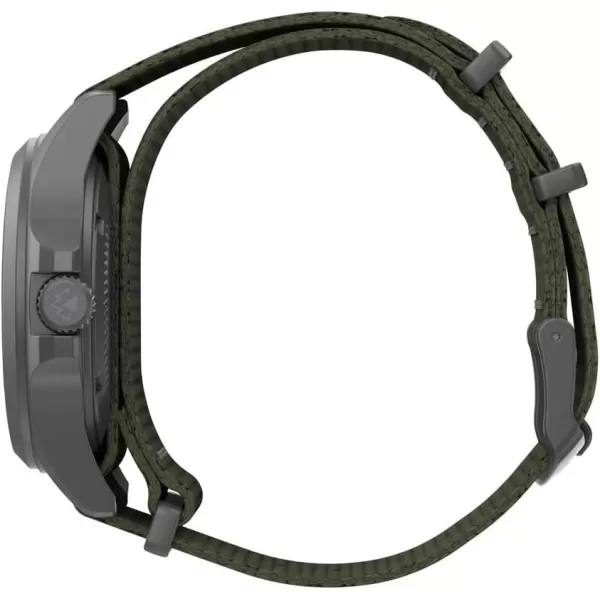 Timex Mens Expedition North Field Post Solar 41mm WatchOliveGunmetal