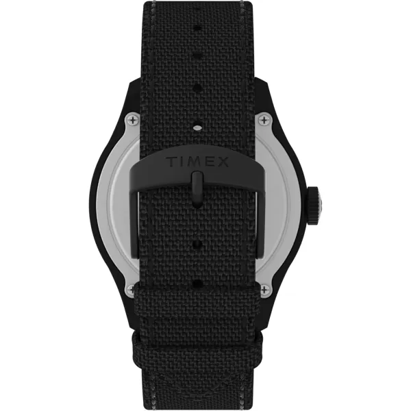 Timex Mens Expedition North Traprock 43mm WatchBlackGrayBlack