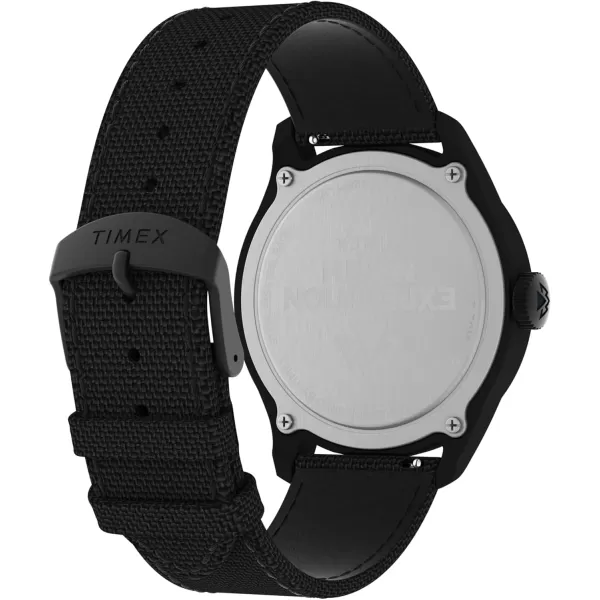 Timex Mens Expedition North Traprock 43mm WatchBlackGrayBlack