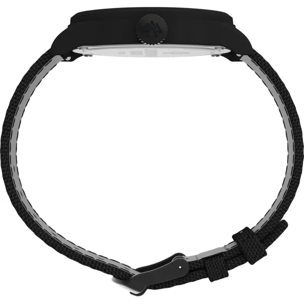 Timex Mens Expedition North Traprock 43mm WatchBlackGrayBlack