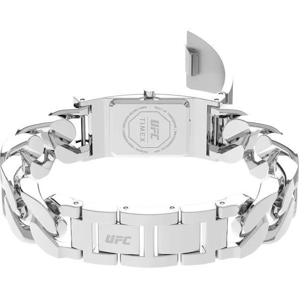 Timex UFC Mens Championship ID 20mm WatchSilverToneSilverToneSilverTone