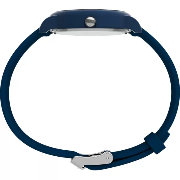 Timex Unisex Peanuts Just Beachy 36mm Watch  Blue Strap White Dial Blue CaseBlueWhiteBlue