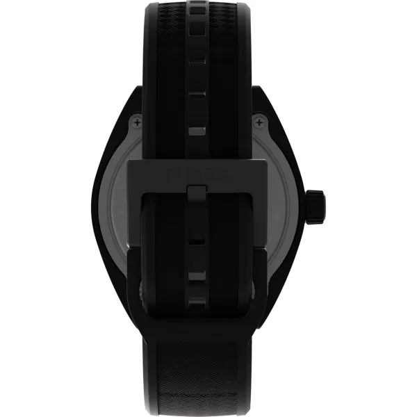 Timex Unisex Urban Pop 40mm Watch  Black Strap Black Dial Black CaseBlackBlackBlack