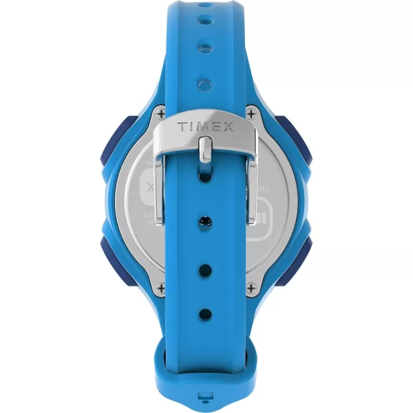 Timex Womens Ironman Essential 30 34mm Watch  Blue Strap Digital Dial Blue CaseBlueDigitalBlue