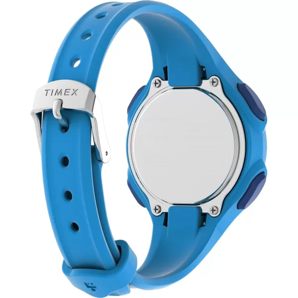 Timex Womens Ironman Essential 30 34mm Watch  Blue Strap Digital Dial Blue CaseBlueDigitalBlue