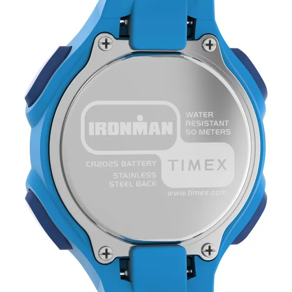 Timex Womens Ironman Essential 30 34mm Watch  Blue Strap Digital Dial Blue CaseBlueDigitalBlue