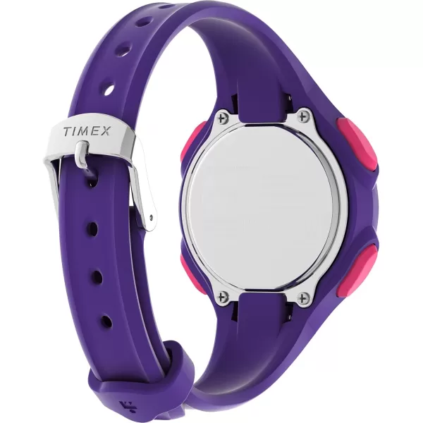 Timex Womens Ironman Essential 30 34mm Watch  Blue Strap Digital Dial Blue CasePurpleDigitalPurple