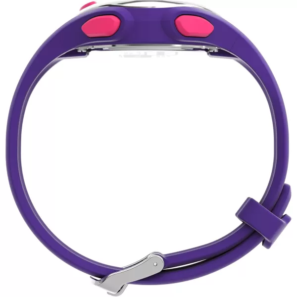 Timex Womens Ironman Essential 30 34mm Watch  Blue Strap Digital Dial Blue CasePurpleDigitalPurple