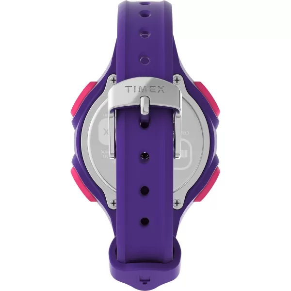 Timex Womens Ironman Essential 30 34mm Watch  Blue Strap Digital Dial Blue CasePurpleDigitalPurple