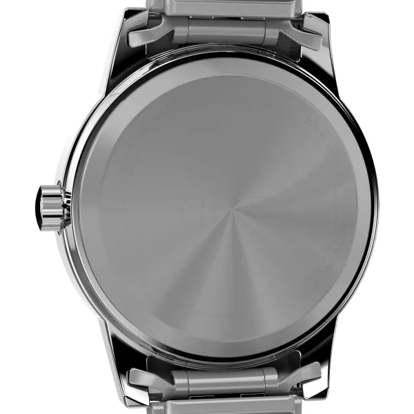 Timex Womens Main Street 25mm Watch  SilverTone Expansion Band Mother of Pearl Dial SilverTone CaseSilverToneMother of PearlSilverTone