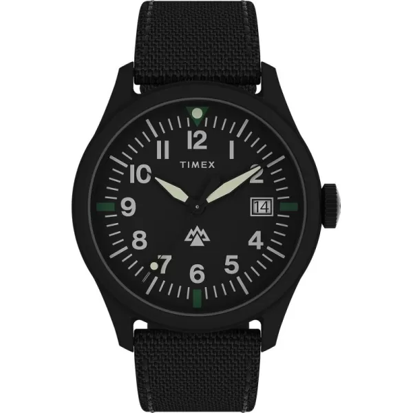 Timex Mens Expedition North Traprock 43mm WatchBlackBlackBlack