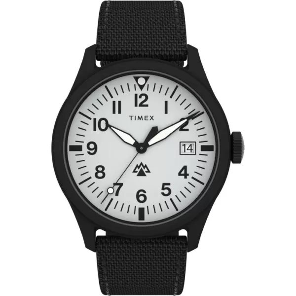 Timex Mens Expedition North Traprock 43mm WatchBlackGrayBlack