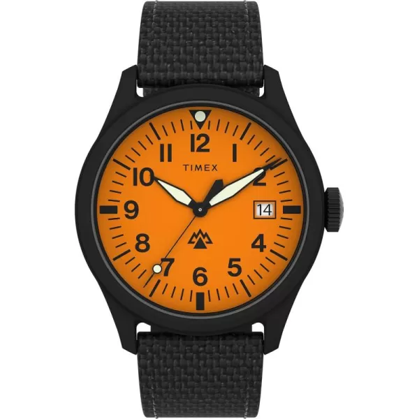 Timex Mens Expedition North Traprock 43mm WatchBrownOrangeBrown