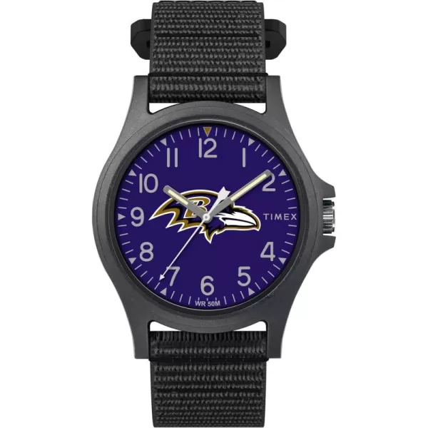 Timex Mens NFL Pride 40mm WatchBaltimore Ravens