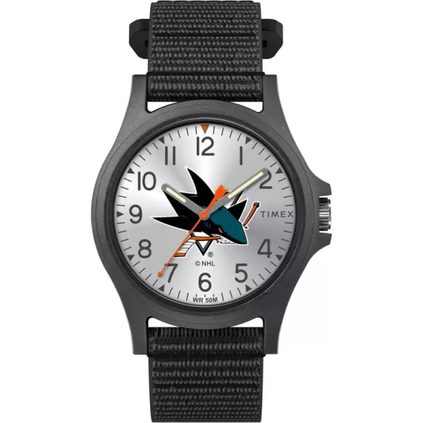 Timex Mens NFL Pride 40mm WatchSan Jose Sharks