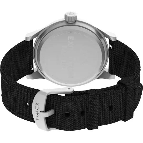 Timex Mens Expedition North Sierra Solar 41mm WatchBlackBlack
