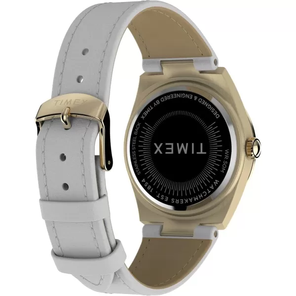 Timex Womens Simone Multifunction 38mm WatchWhiteWhite