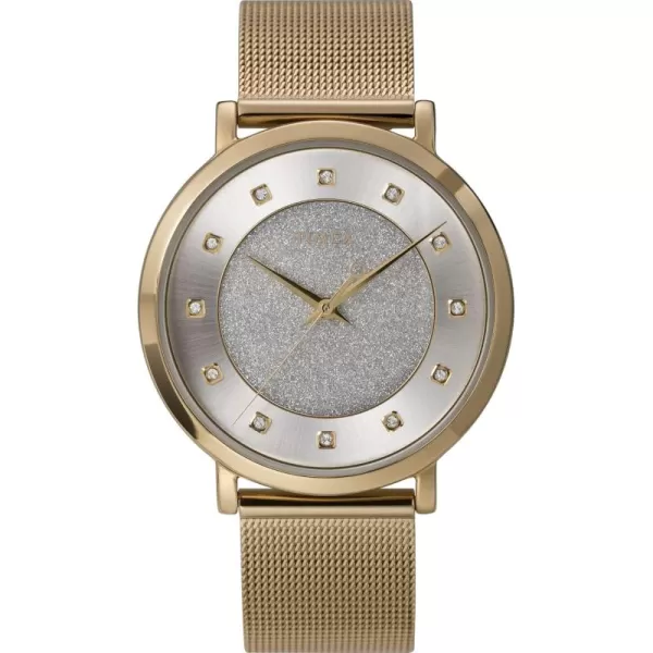Timex Womens Celestial Opulence 38mm TW2U67100VQ Quartz Watch