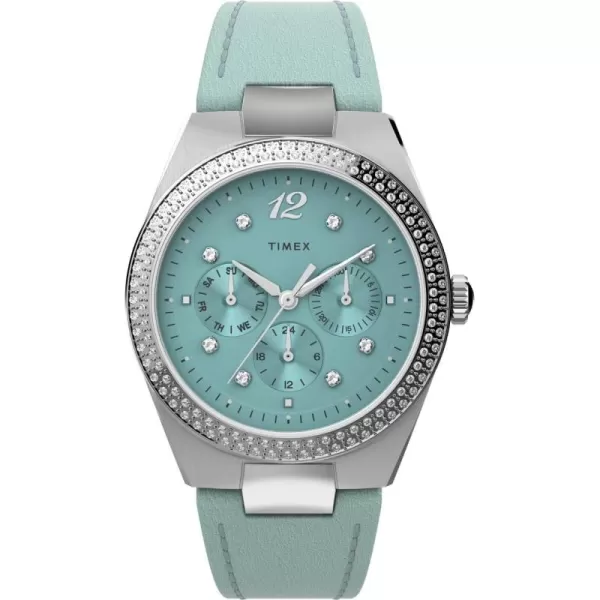 Timex Womens Simone Multifunction 38mm WatchBlueBlue