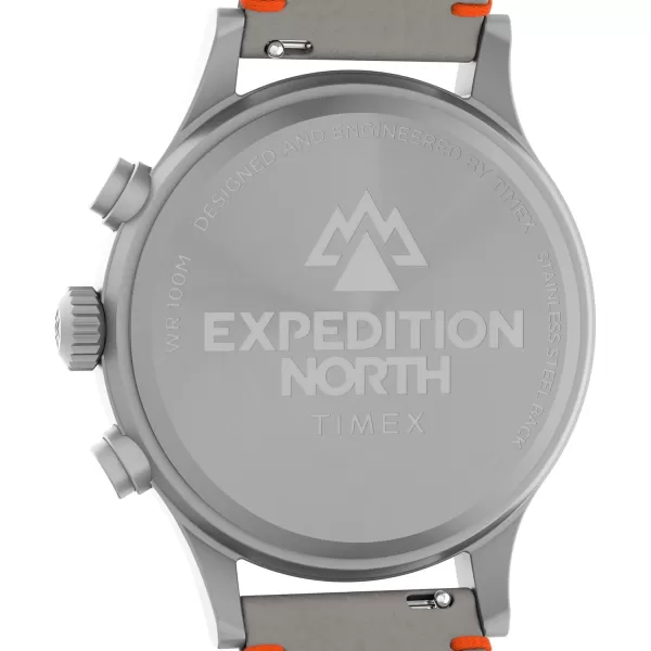 Timex Mens Sierra 42mm WatchGrayGrayIP Steel